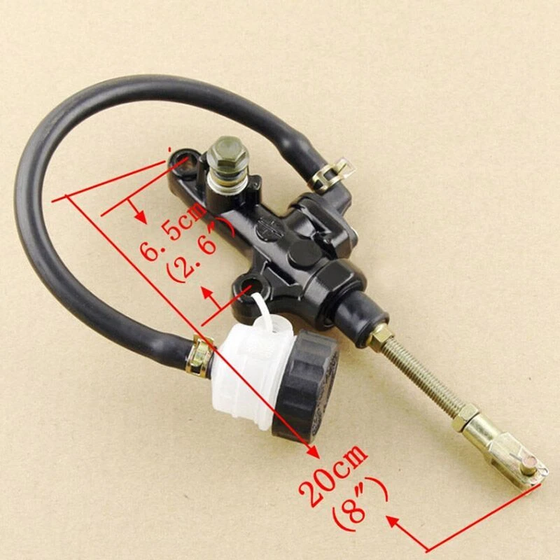 Bomba de cilindro maestro de freno trasero para Yamaha FZR 250 400 500 600 750 1000 FZX750 Foto 2 de 2