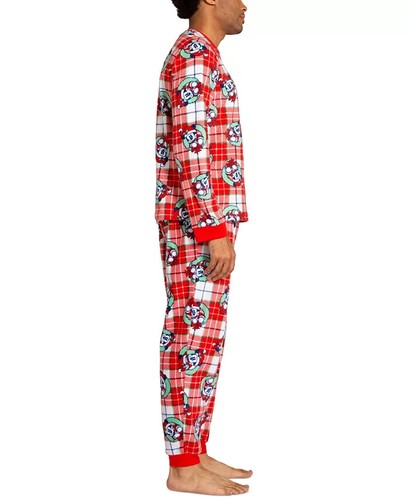 BRIEFLY STATED Men's Mickey Mouse Matching Family Pajamas Set Multicolor Size XL - Picture 2 of 3