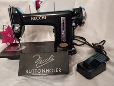 Vintage Italian Necchi Model BF Sewing Machine Head
