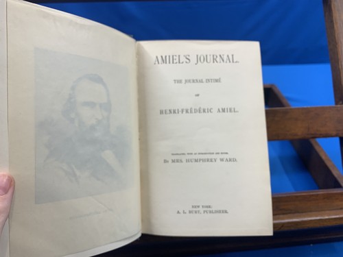 Amiel's Journal- Mrs. Humphrey Ward - Picture 4 of 4