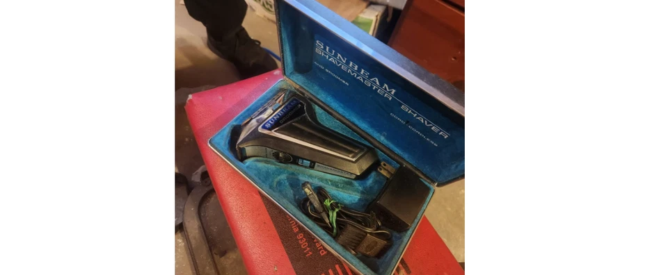 Cortapelos de afeitadora vintage Sunbeam Shavemaster Foto 4 de 4