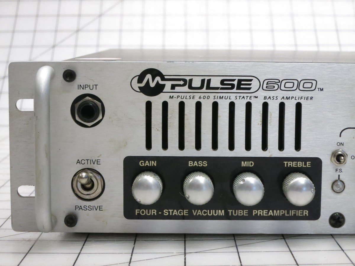 Mesa Boogie M-Pulse 600 Simul State Tube Driven Bass Guitar 