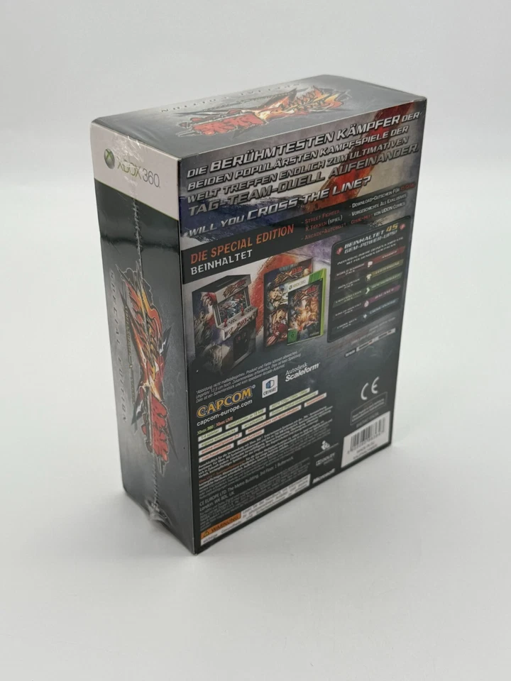 Street Fighter X Tekken-Special Edition Microsoft XBox 360 Factory Sealed - Bild 2 von 4