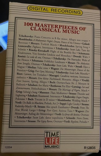 100 Master Pieces of Classical & 100 Classical MasterPieces Cassettes, TimeLife - Picture 4 of 9