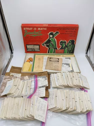 Strat-O-Matic Baseball Game HUGE LOT 73/74 Teams Oldtimers 60's RARE Make Offer