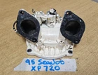95 SEADOO XP 720 717 OEM INTAKE MANIFOLD & ROTARY VALVE OIL PUMP 290810781