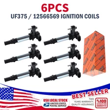6x Ignition Coil Replacement for Cadillac CTS SRX Allure LaCrosse 2.8 3.6L UF375