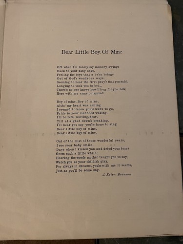 Vintage 1918 Dear Little Boy of Mine by Ernest R Ball Sheet Music Keirn Brennan - Picture 4 of 9