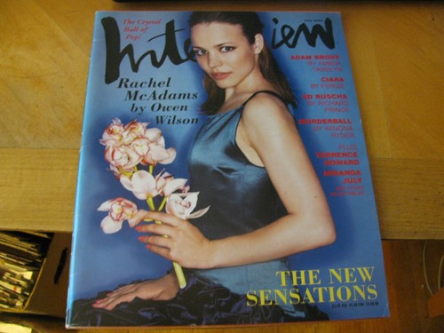 2005 JULI INTERVIEW MAGAZIN RACHEL McADAMS AUF COVER PLUS CIARA FOTOS & MEHR
