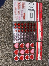 Valentine / Love - Stamps , Dies And Stickers Set