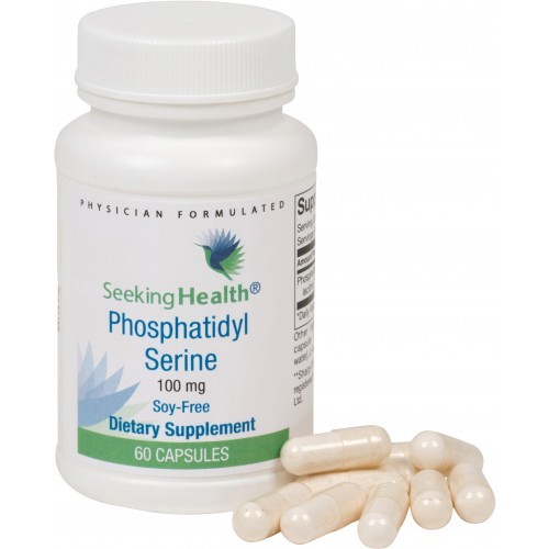 Phosphatidyl Serine - 100 mg - 60 Vegetarian Capsules - Seeking Health