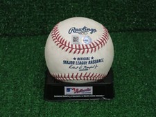 MLB Game Used Baseball Rays Evan Longoria Foul Ball off Twins Hector Santiago
