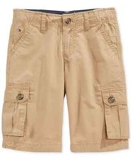 Tommy Hilfiger Kids Back Country Cargo Short, Chino, 12