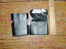 TWO VINTAGE TRUMPET OR CORNET VALVE PROTECTORS