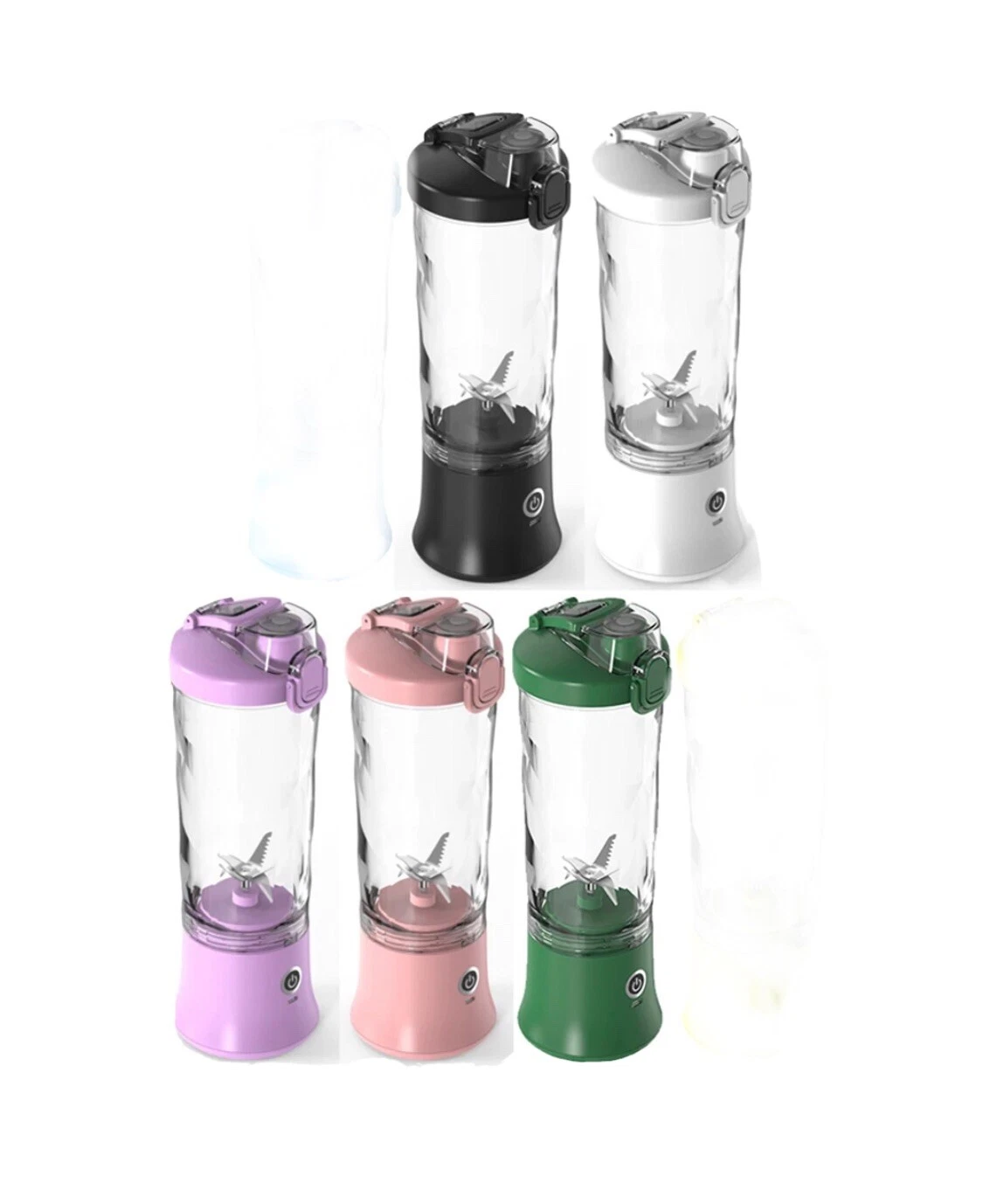 portable wireless 600 mil personal blender Ice shakes smoothie Protein Diet Gym)