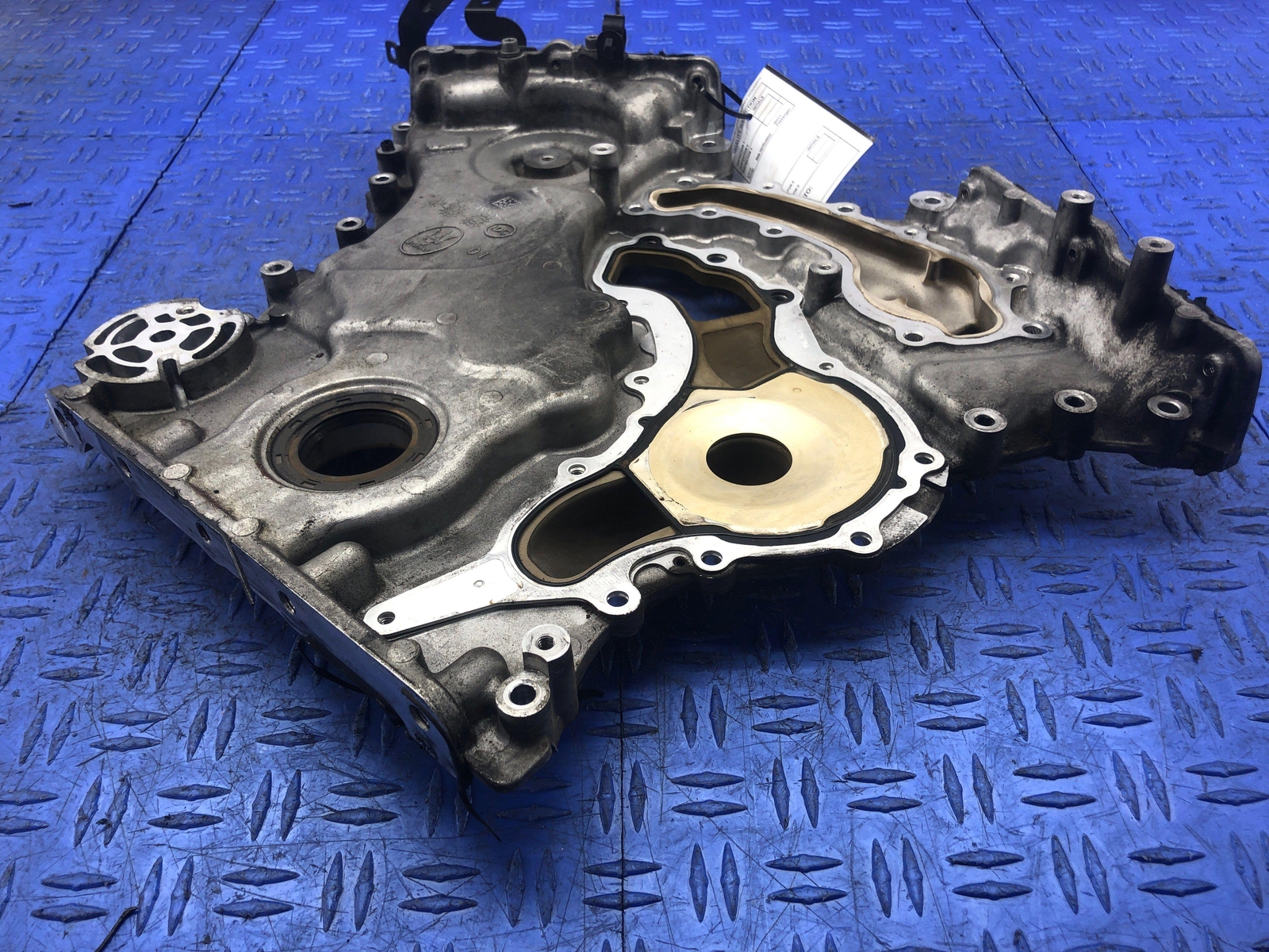 2014-2021 MASERATI GHIBLI FERRARI F160 3.0L ENGINE TIMING CHAIN COVER OEM 2015
