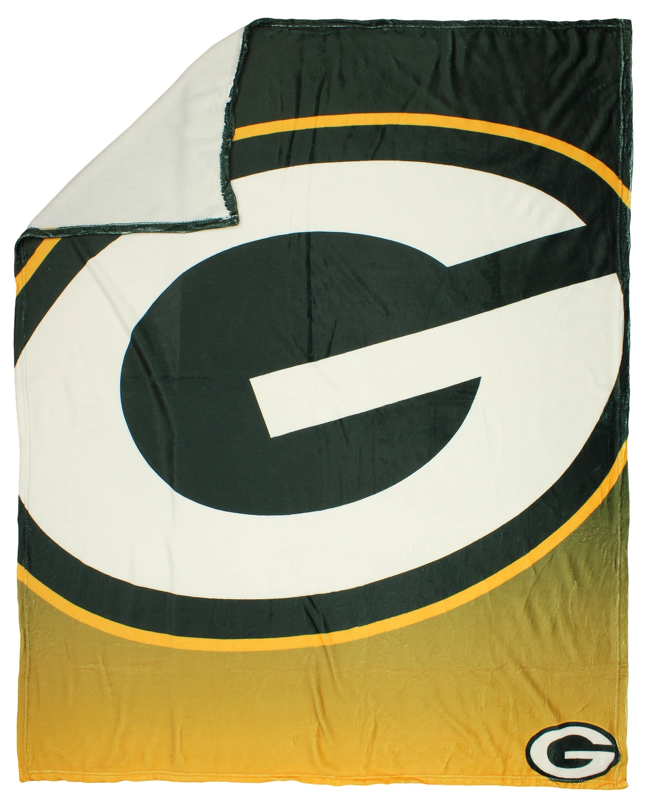 football Green Bay Gradient Micro Raschel Throw Blanket, Christmas Gift