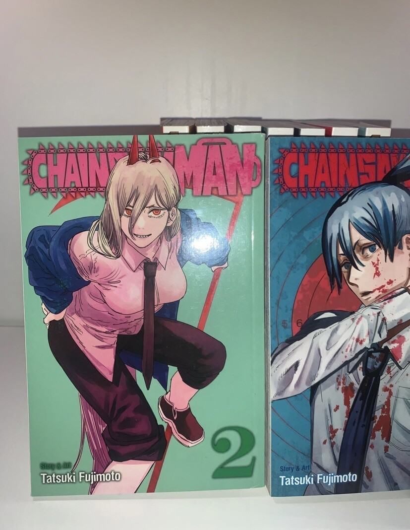 Chainsaw Man Vol. 1-10 English Manga By Tatsuki Fujimoto | eBay Chainsaw Man Vol. 1-10 English Manga By Tatsuki Fujimoto | eBay