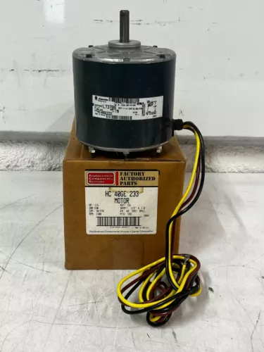 GE Commercial Condenser, 208/230 Volt, 60HZ, 1PH, 1/4HP, Clockwise HC40GE233