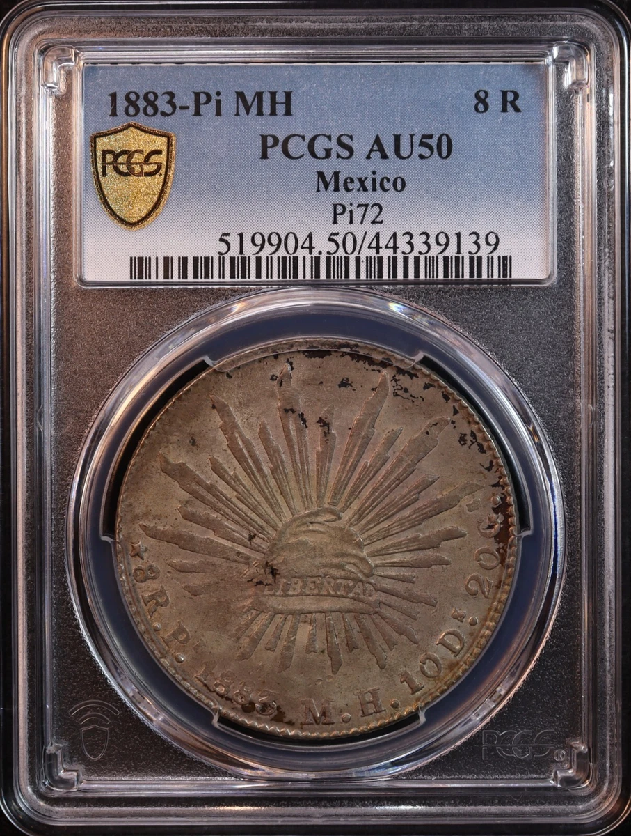 1883 メキシコ　8レアル銀貨　MO MH ペンダント 1883 Year Silver Mexican Coins for sale | eBay