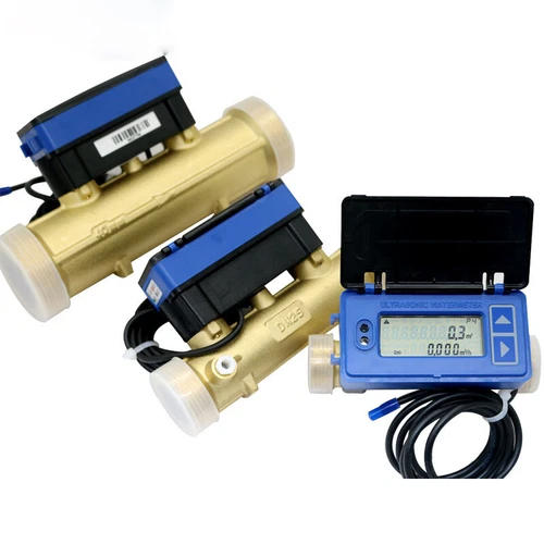 Misuratore acqua ad ultrasuoni misuratore di portata DN15-40mm temporizzazione quantitativo misuratore di portata remoto - Foto 4 di 6