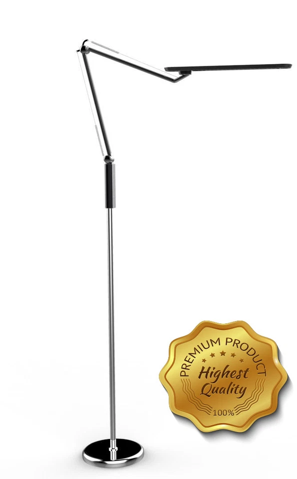 Lámpara de pie LED para hogar/apartamento/interiores Foto 2 de 4