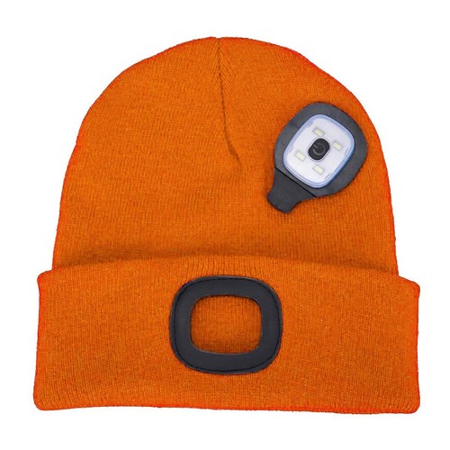 Mütze mit Licht Joggingmütze Beanie Strickmütze LED Lampe USB Akku aufladbar RD - Bild 34 von 56