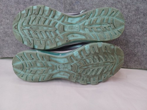 Cheeks by Tony Little Athletic Shoes Air Trac Trainer Sneakers Gray Aqua Trim 9 - Picture 12 of 12
