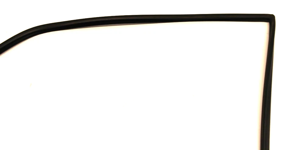 BMW GENUINO E30 CUPÉ CONDUCTOR VENTANA DELANTERA IZQUIERDA GUÍA GOMA TIRA DE CLIMA SELLO Foto 3 de 4