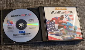World Cup USA 94 Sega Mega CD Rare Game-includes poster-please see description 