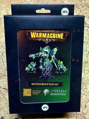 Warmachine Cryx Necrofactorium Battlegroup Box Set Steamforged Games SFG NEW NIB
