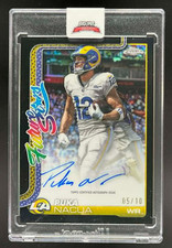 2025 TOPPS CHROME PUKA NACUA FUTURE STARS AUTO AUTOGRAPH BLACK REFRACTOR 05/10
