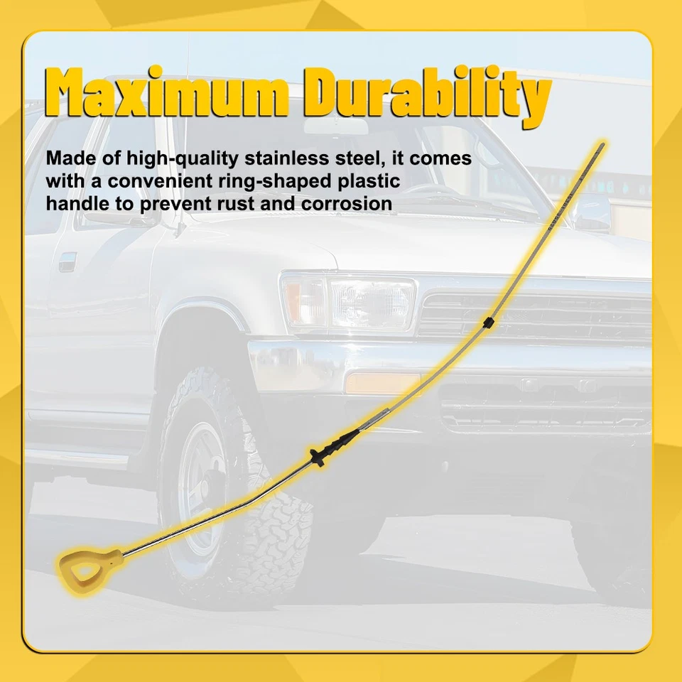 Fit For 1984-1995 Toyota Pickup 4Runner 2.4L Oil Level Gage Dipstick 15301-35020 - Image 3 of 4