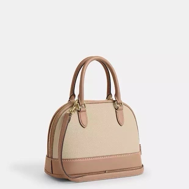 NWT Coach Handbag Sabrina Satchel Bag In Colorblock CAM56