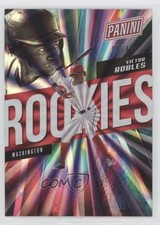 2018 National Convention Rookies Rainbow Spokes /49 Victor Robles Rookie RC 0wb1