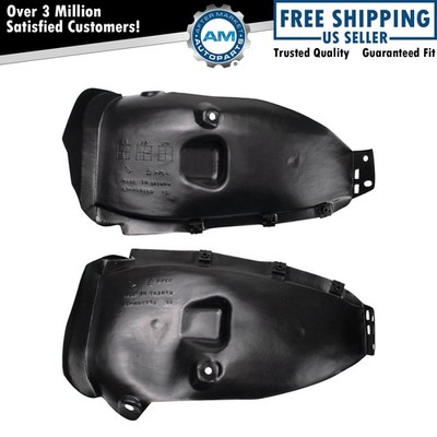 Quarter Panel Splash Shield Set Fits 2012-2017 Hyundai Accent