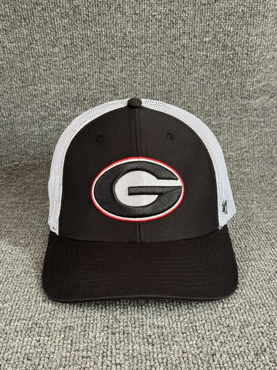 '47 Brand Georgia Bulldogs Trucker Snapback Black White One Size Hat