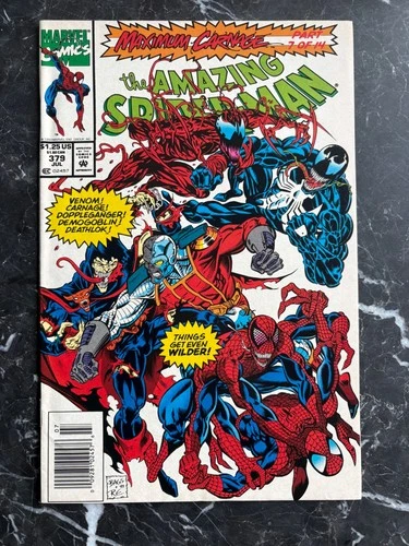 Amazing Spider-Man #379 (1992) Newsstand VF 8.0