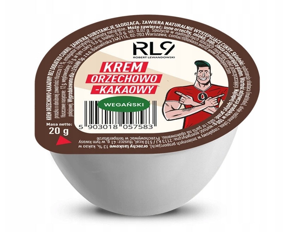 Crema de Avellanas y Cacao 20g Foods By Ann RL9, Producto Premium