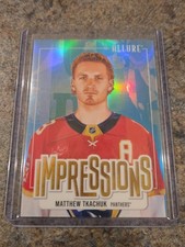 2025-26 Upper Deck Allure Hockey Matthew Tkachuk Impressions SSP CLEAN