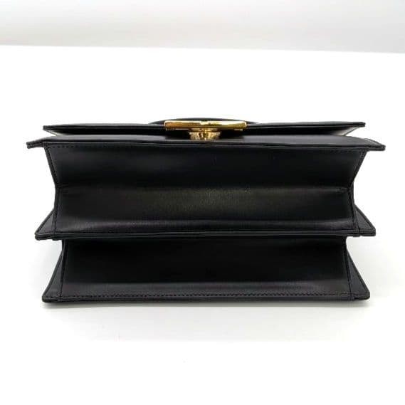 GIVENCHY leather handbag black 196411 — image 8