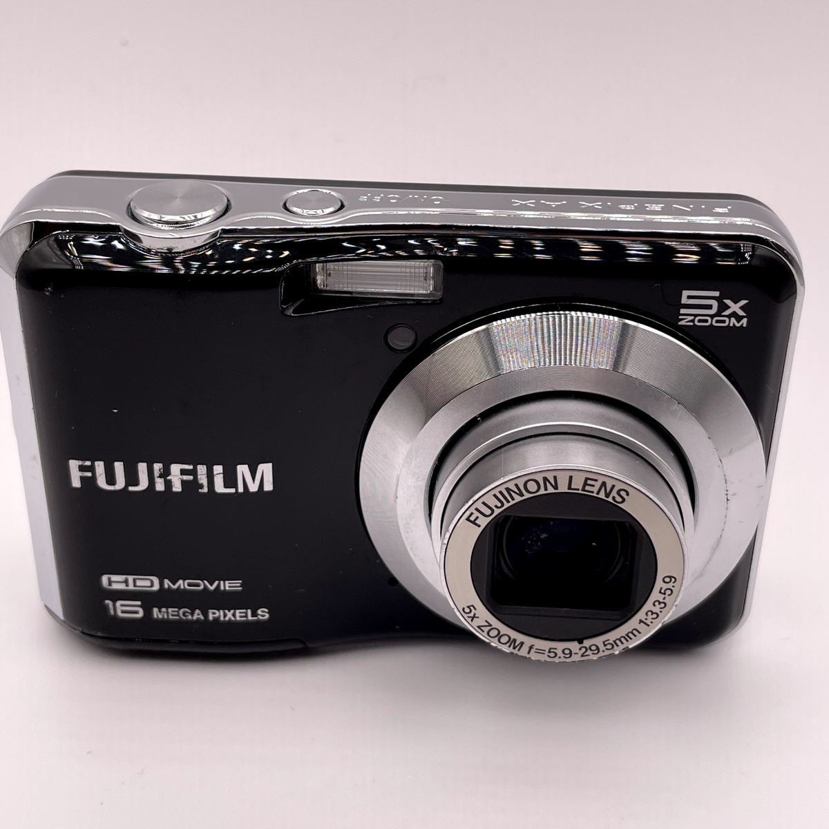 FujiFilm FinePix AX655 16MP Digital Camera – Black – Lens Won't