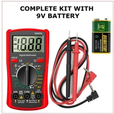 Digital Multimeter Voltmeter DM850 AC DC Ammeter Ohmmeter Volt Meter Tester Ohm