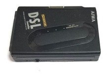 AIWA HS-P20 D.S.L CassetteBoy Stereo Player Auto Reverse Black Good Vintage