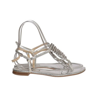 Enzo Angiolini, Sandalen, Größe: 38, Silber, Damen #Bg8
