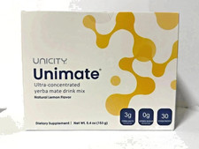 Unicity Unimate Lemon Flavor Packs - 30 Count...