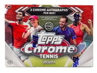 2024 TOPPS CHROME TENNIS DELIGHT BOX