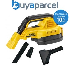DeWalt DCV517N XR Handheld 18v Wet and Dry Cordless Vacuum + Nozzles Body Only