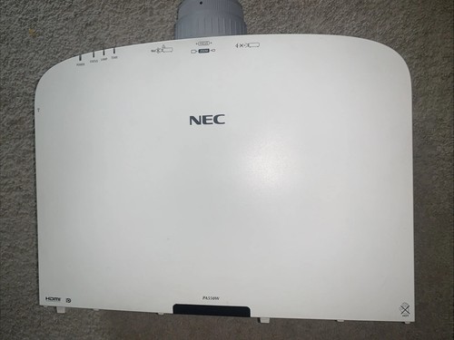 LCD Projector NEC PA550W, Barley Used, Only 432 Lamp Hours, 86% Lamp Life Left