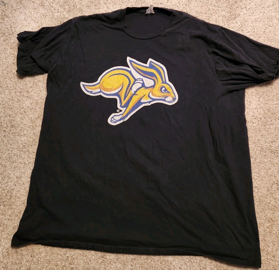 Mens 2XL XXL NCAA SDSU South Dakota State University Jackrabbits T